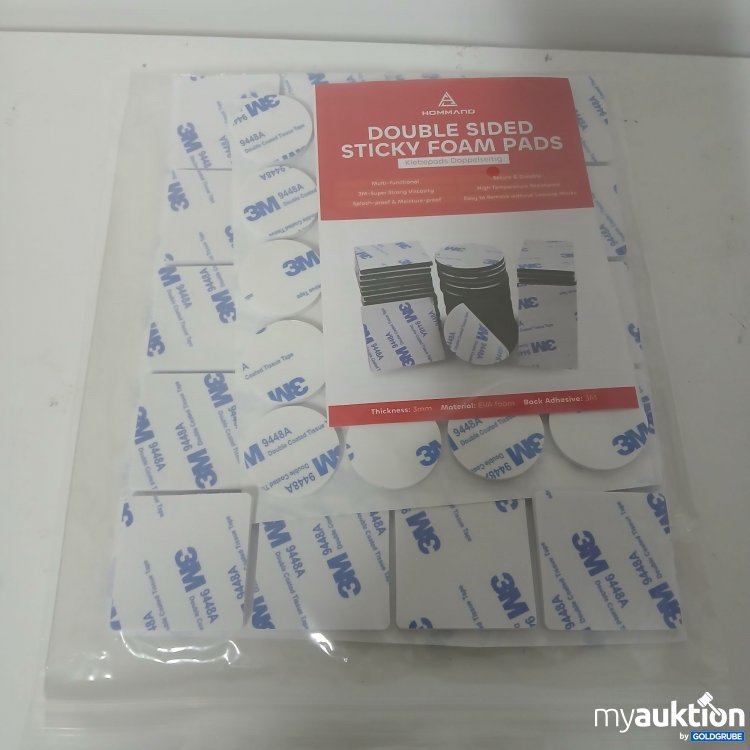 Artikel Nr. 912973: Hommand Double Sided Sticky Foam Pads 