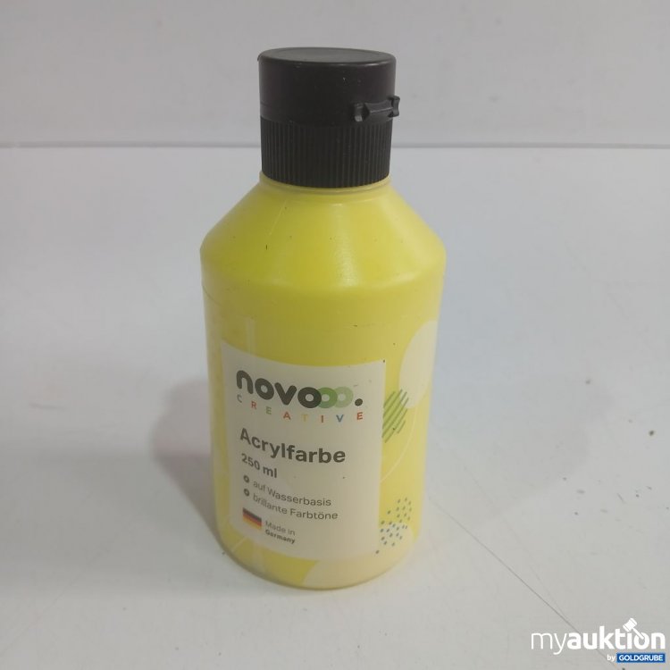 Artikel Nr. 919973: novoo Acrylfarbe gelb 250 ml