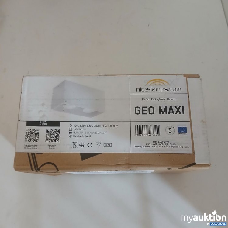 Artikel Nr. 932973: nice-lamps GEO MAXI Deckenlampe