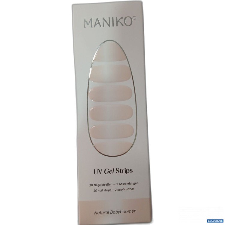 Artikel Nr. 951973: Maniko UV Gel Strips 20Stk Natural Babyboomer