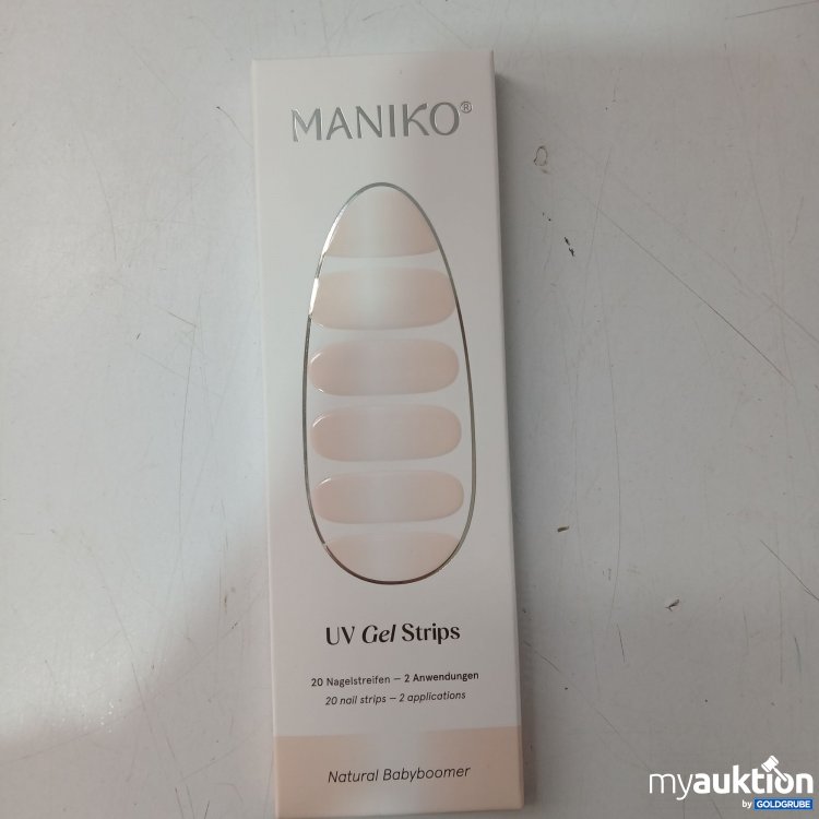 Artikel Nr. 951973: Maniko UV Gel Strips 20Stk Natural Babyboomer