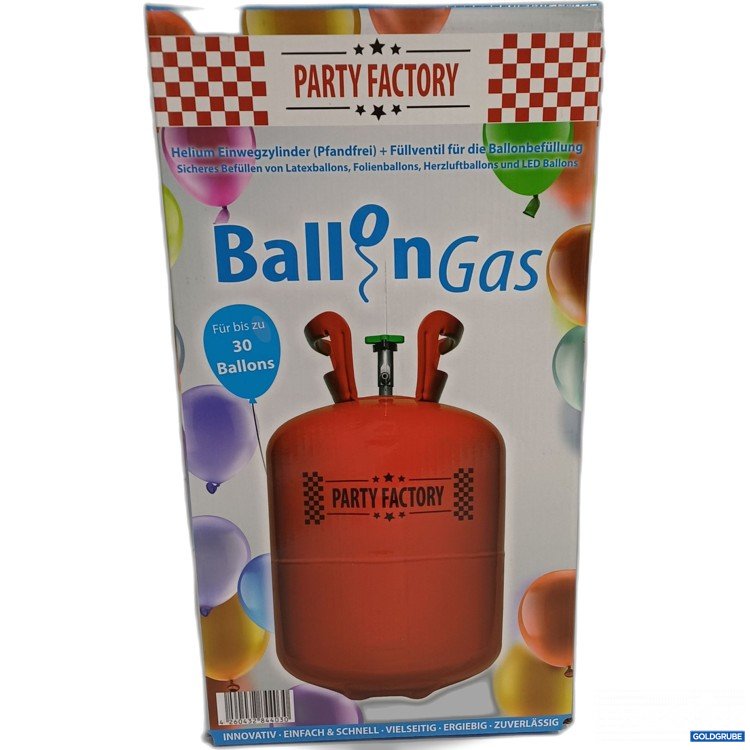 Artikel Nr. 960973: Party Factory Ballon Gas für bis zu 30Ballons 