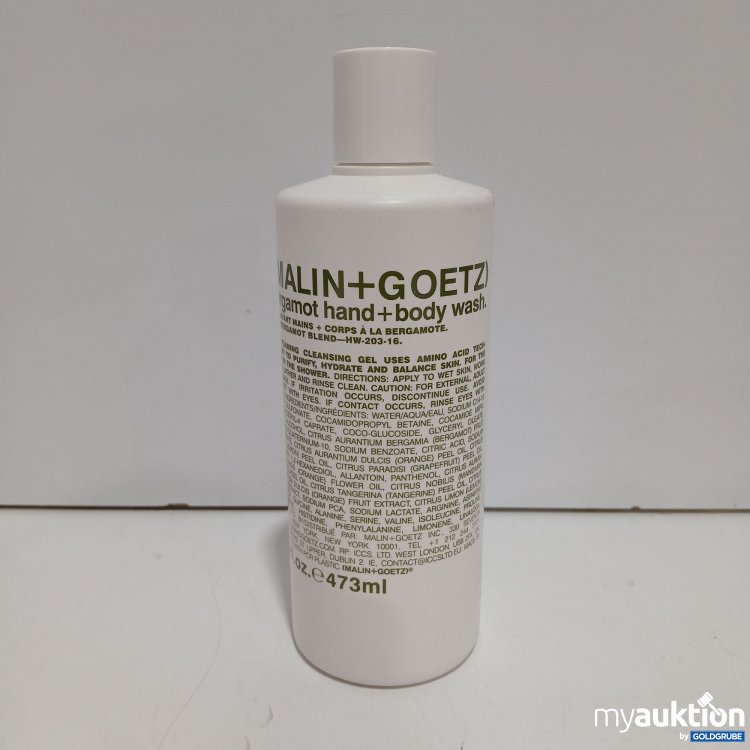 Artikel Nr. 962973 Artikel Nr. 962973: MALIN + GOETZ bergamot hand + body wash 473ml