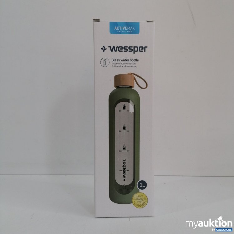 Artikel Nr. 438974: Active Max Wessper Glaswasserflasche
