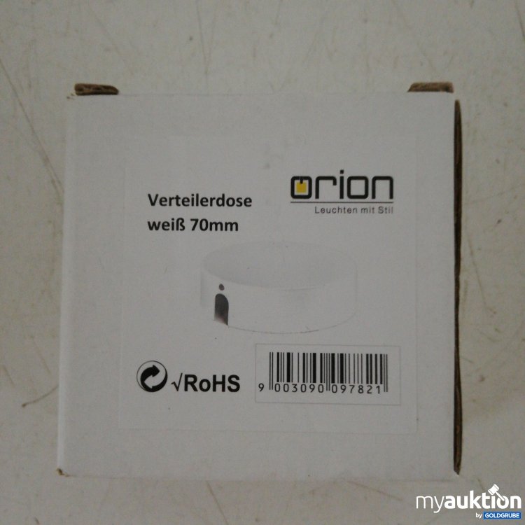 Artikel Nr. 689974: Orion Verteilerdose 70mm