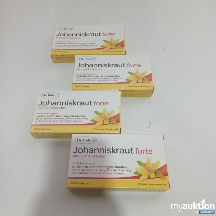 Artikel Nr. 813974 Artikel Nr. 813974: Dr.Böhm Johanniskraut Forte 4x30 Filmtabletten