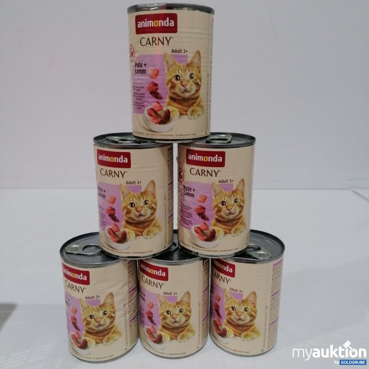 Artikel Nr. 885974: Animonda Carny Adult Katzenfutter Pute mit Lamm 6x400g