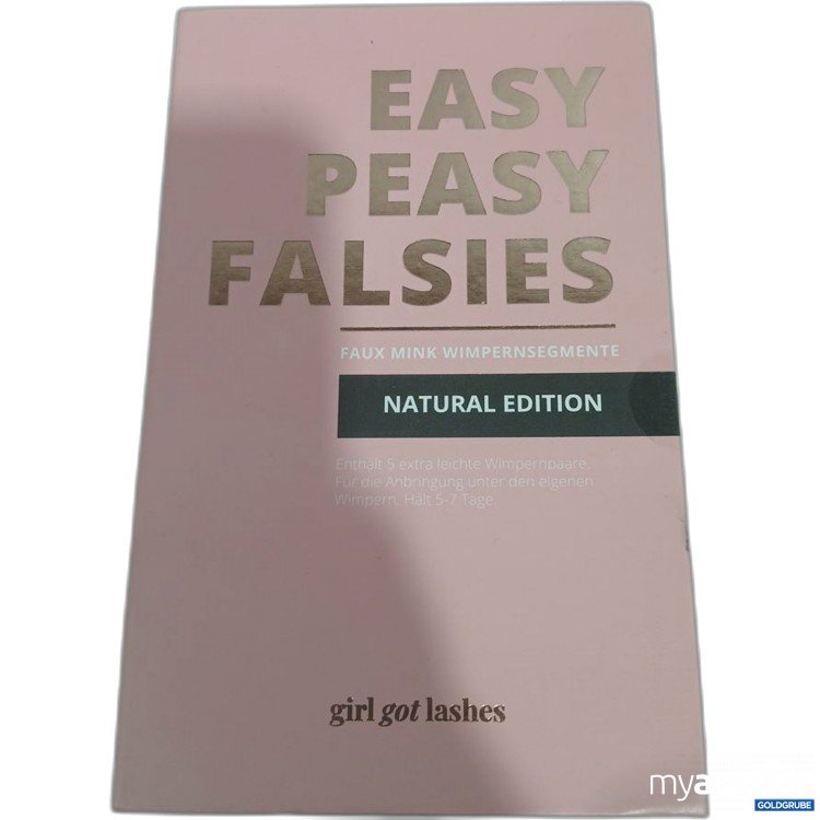 Artikel Nr. 918974: girl got lashes Easy Peasy Falsies Faux Mink Wimpernsegmente Natural Edition