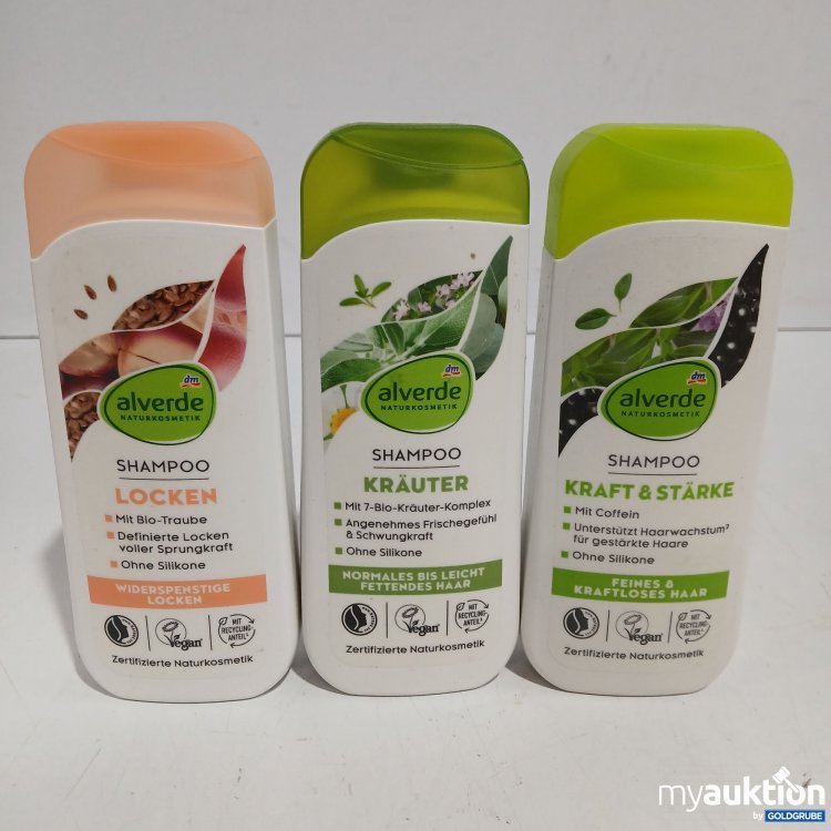 Artikel Nr. 920974: Alverde Shampoo 3x200ml 