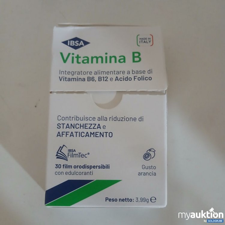 Artikel Nr. 932974 Artikel Nr. 932974: IBSA Vitamin B 30 film orodispersibili 3,99g