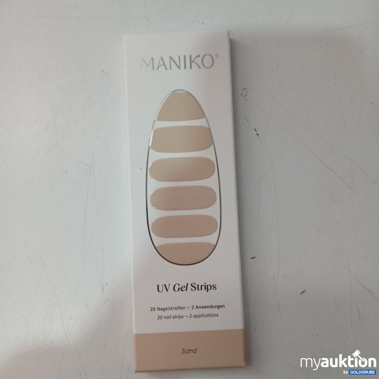 Artikel Nr. 951974: Maniko UV Gel Strips 20Stk Sand