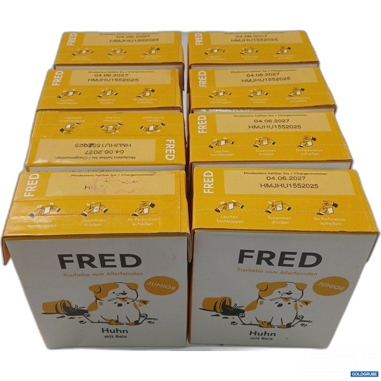Artikel Nr. 958974: Fred Tierliebe vom Allerfeinsten Junior Huhn mit Reis 8x390g 