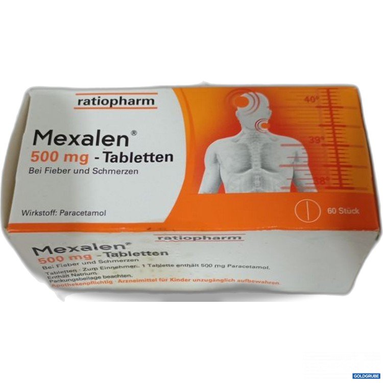 Artikel Nr. 983974 Artikel Nr. 983974: ratio pharm Mexalen 500 mg Tabletten