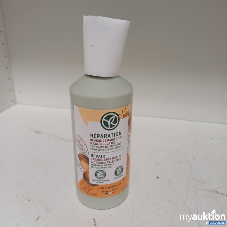 Artikel Nr. 986974: Yves Rocher Réparation Beurre de Karité Bio & Calendula Lait Corps Nourrissant 390ml