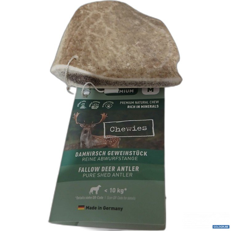 Artikel Nr. 989974 Artikel Nr. 989974: Premium Damhirsch Geweihstück 80g