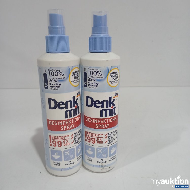 Artikel Nr. 817975 Artikel Nr. 817975: Denk mit Desinfektions Spray je 250ml