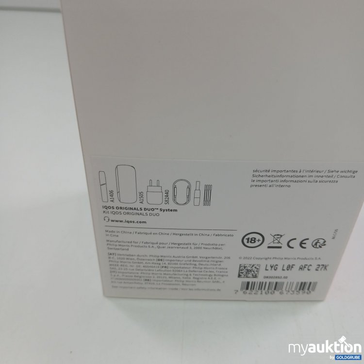 Artikel Nr. 832975 Artikel Nr. 832975: Iqos Originals Duo