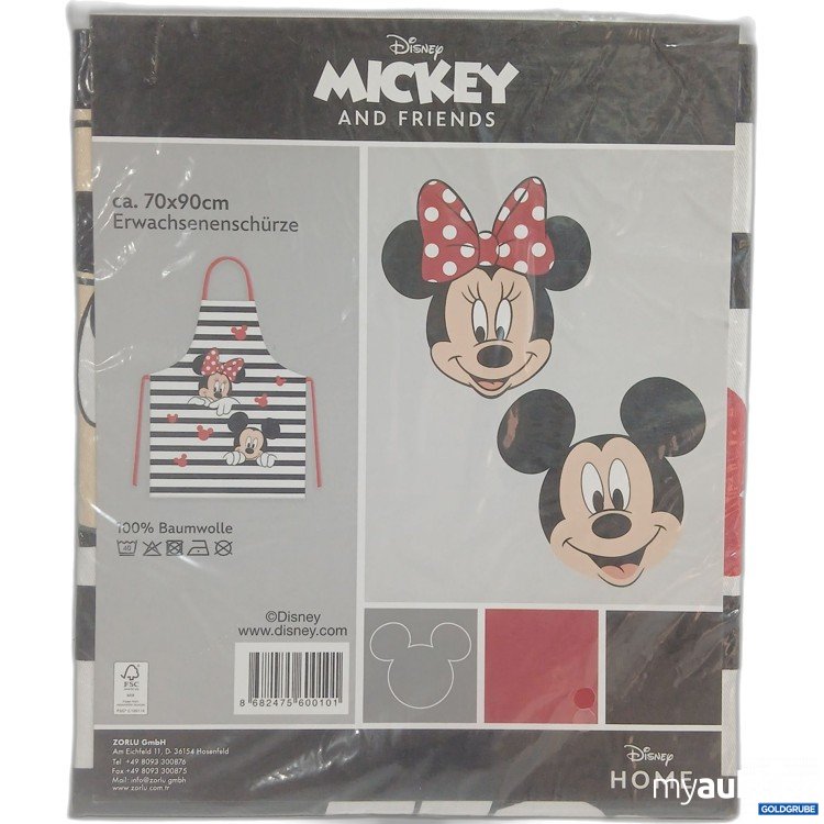 Artikel Nr. 928975: Disney Mickey and Friends Erwachsenenschürze ca. 70x90cm 