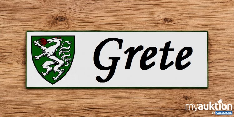 Artikel Nr. 936975: Blechschild 