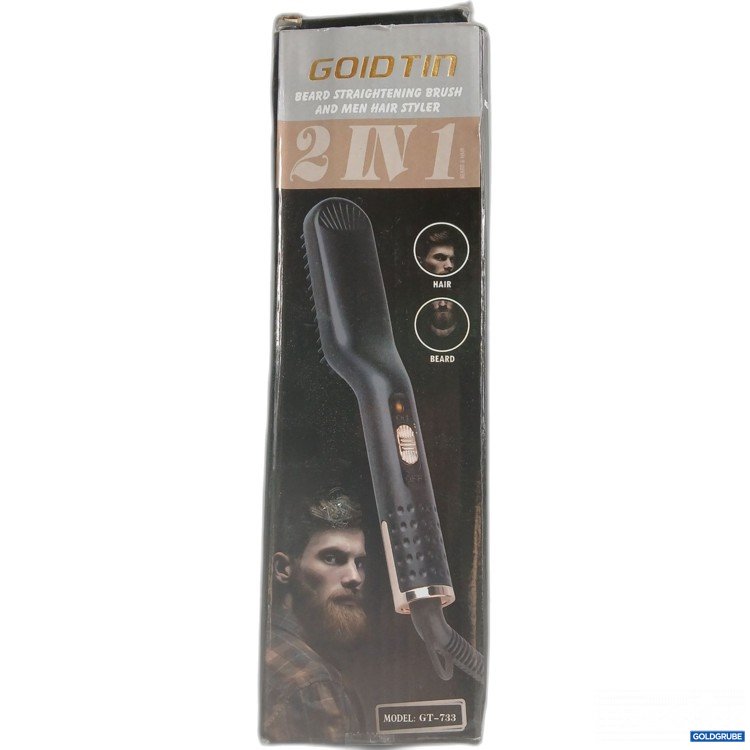 Artikel Nr. 955975 Artikel Nr. 955975: Goid Tin Beard Straightening Brush 2in1