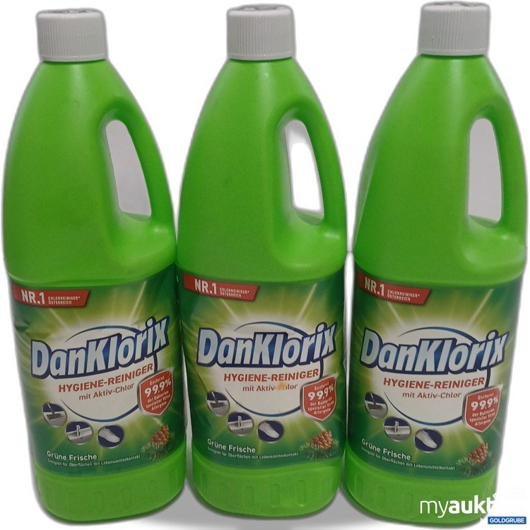 Artikel Nr. 957975: DanKlorix Hygiene Reiniger 3x1,5l 