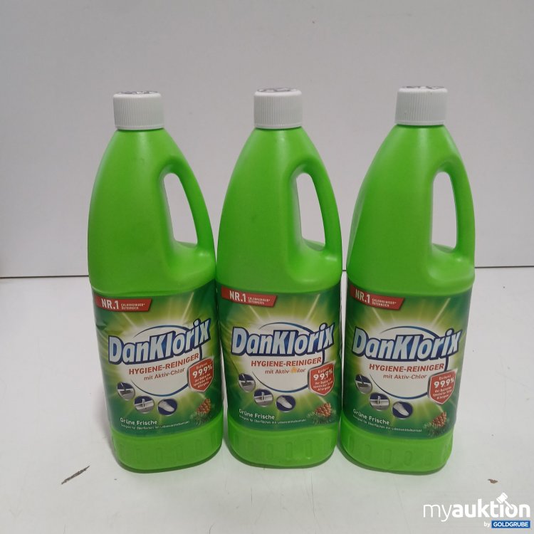 Artikel Nr. 957975: DanKlorix Hygiene Reiniger 3x1,5l 