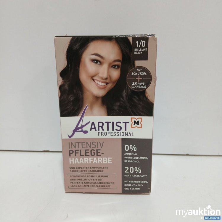 Artikel Nr. 962975 Artikel Nr. 962975: Müller ARTIST Professionnal intensiv Pflege Haarfarbe 1/0 Brilliant Black