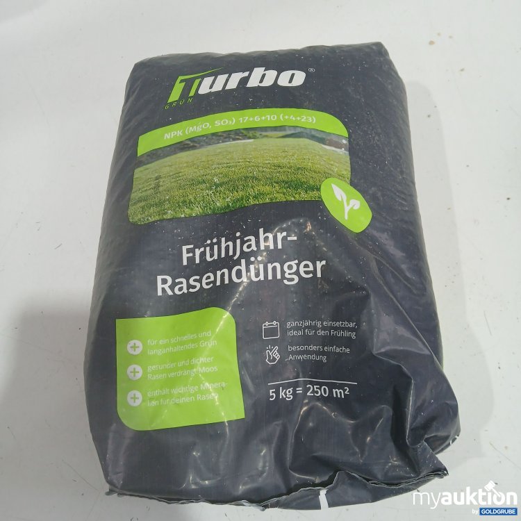 Artikel Nr. 973975: Turbo Frühjahr Rasendünger 5kg 