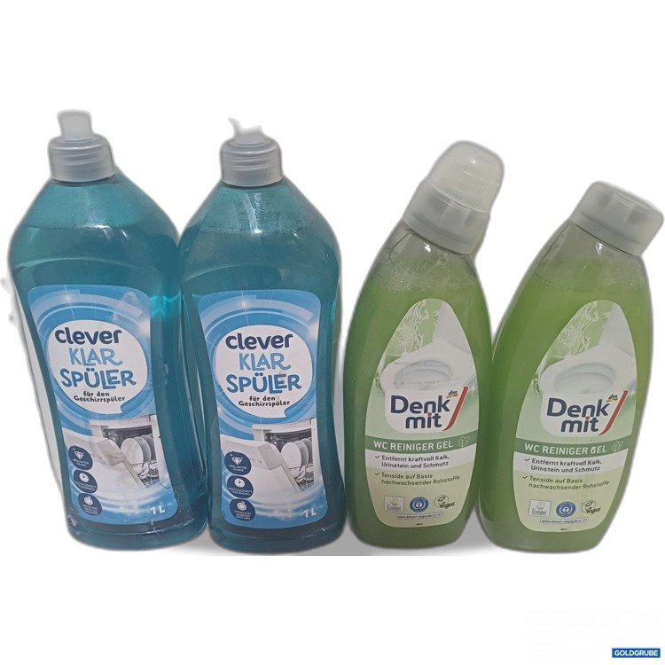 Artikel Nr. 987975 Artikel Nr. 987975: Clever Klarspüler 2x1L & Denkmit WC Reiniger Gel 2x750ml