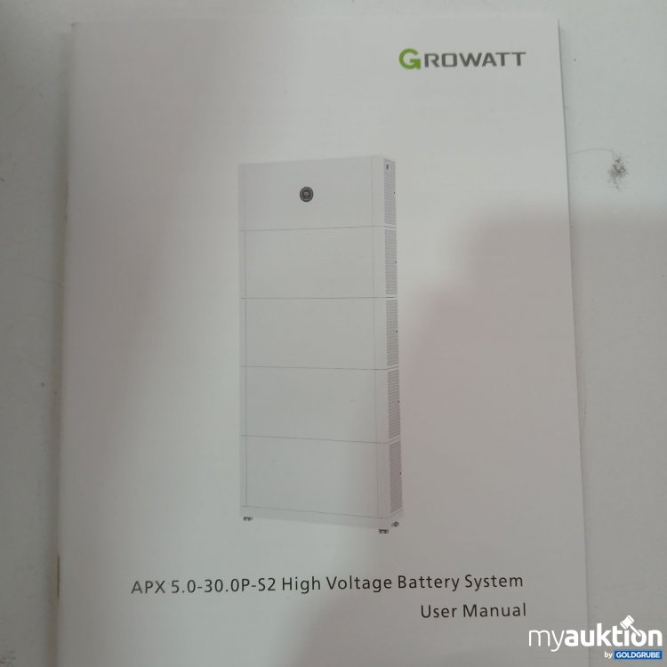 Artikel Nr. 443976 Artikel Nr. 443976: Growatt APX 5.0-30.0P-S2 Hochspannungs-Batterie System