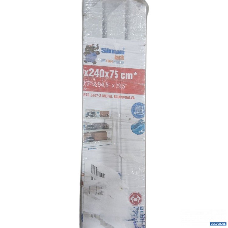 Artikel Nr. 445976 Artikel Nr. 445976: Simon lack Metal Blanco/Galva ca 200c240x75cm 3Stk