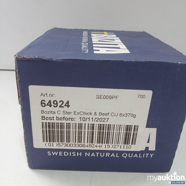 Artikel Nr. 958976: Bozita C Ster ExChick & Beef 6x370g 