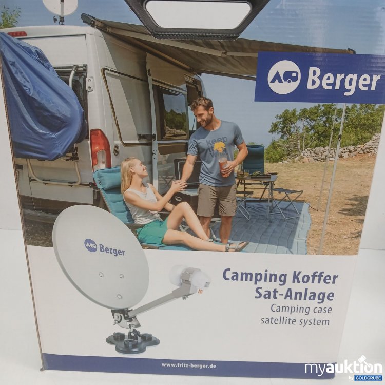 Artikel Nr. 991976 Artikel Nr. 991976: Berger Camping Koffer Sat Anlage lnb +Kabel