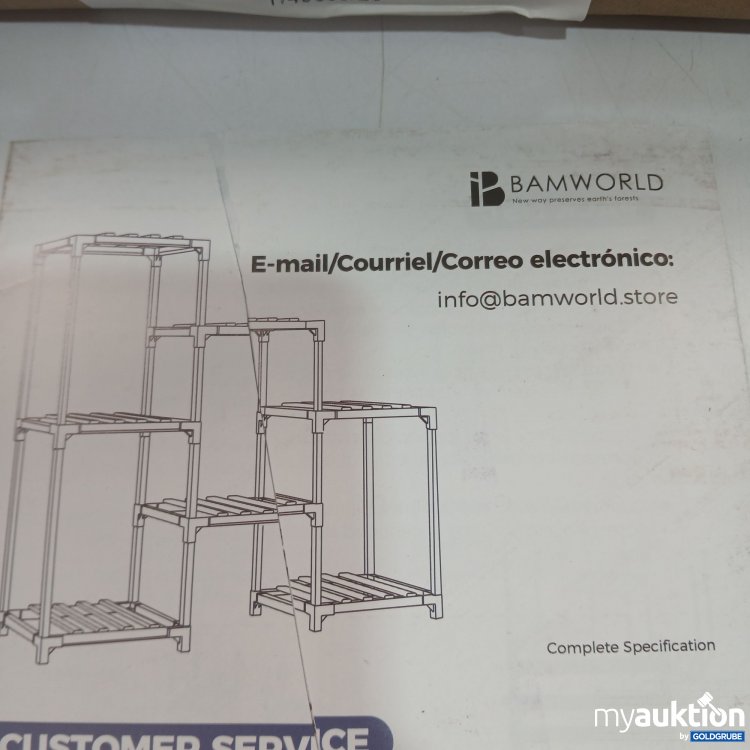 Artikel Nr. 882977: Bamworld Pflanzenregal