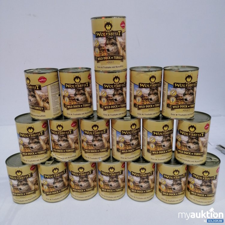 Artikel Nr. 885977: WolfsblutHunf Adult Wild Duck & Turkey 19x400g