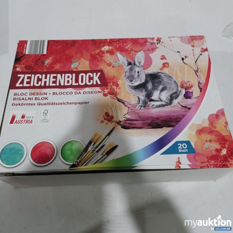 Artikel Nr. 915977 Artikel Nr. 915977: Zeichenblock je 20 Blatt