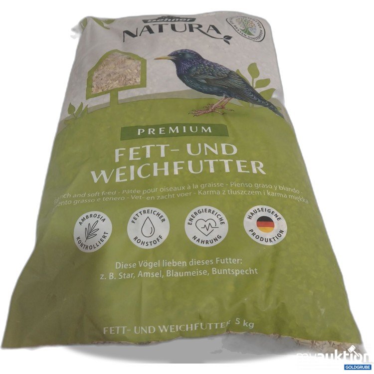Artikel Nr. 950977: Natura Premium Fett und Weichfutter 5kg