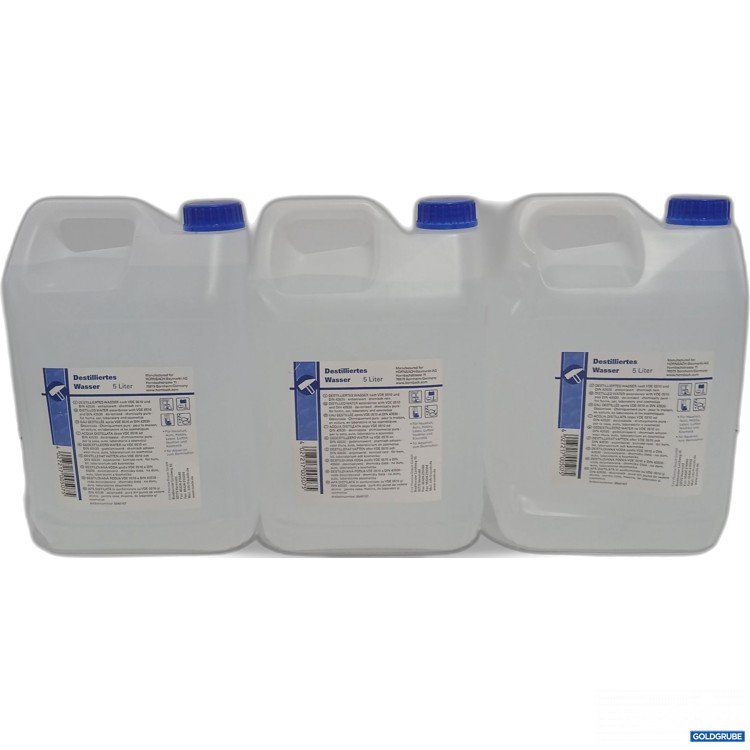 Artikel Nr. 957977: Hornbach Destilliertes Wasser 3x5l 