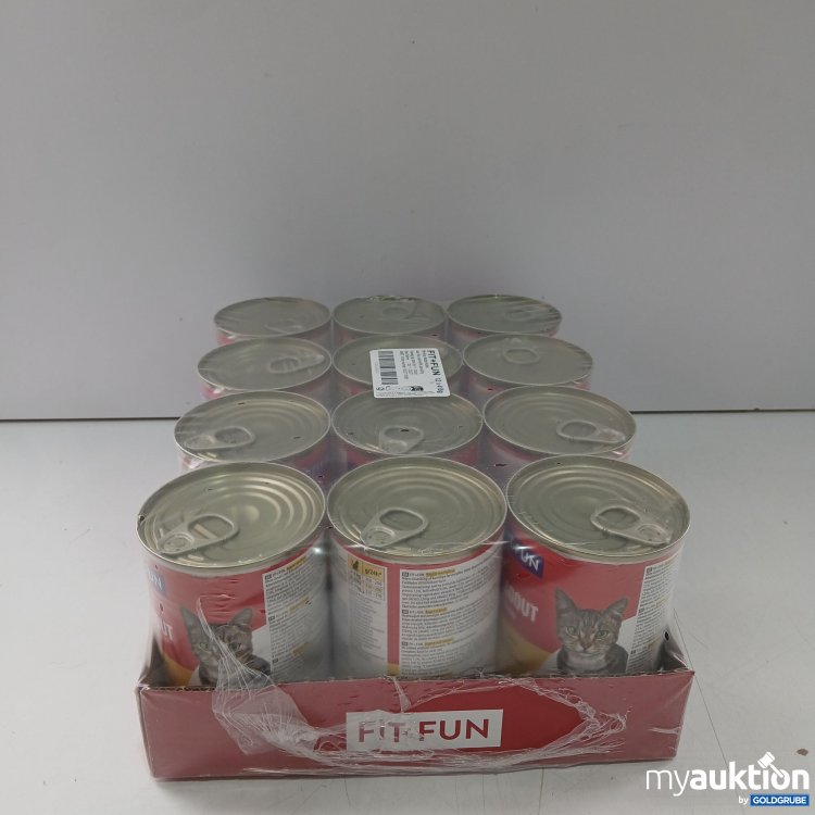 Artikel Nr. 958977: Fit+Fun Katze Huhn 12x415g