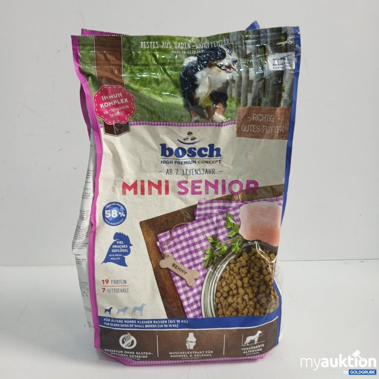 Artikel Nr. 463978: bosch Hundefutter Mini Senior ab 7 Lebensjahr 2.5kg