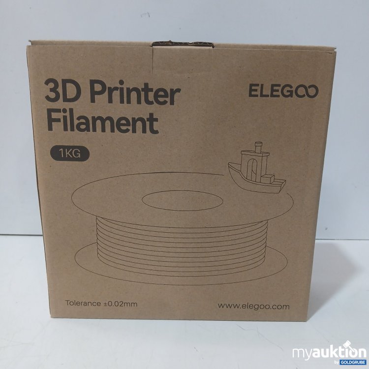 Artikel Nr. 467978 Artikel Nr. 467978: Elegoo 3D Printer Filament TPU 1,75 mm 1 kg Grau