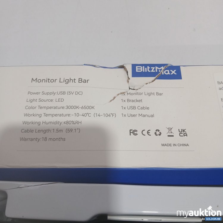 Artikel Nr. 867978: BlitzMax Monitor Light Bar 