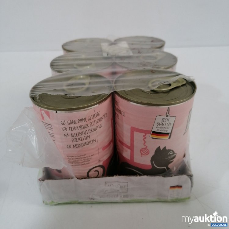 Artikel Nr. 885978: Mjammjam Kitten Huhn mit Lachsöl 6x400g