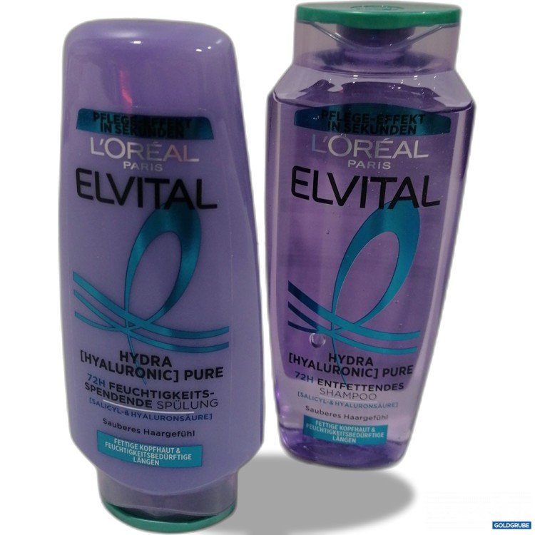 Artikel Nr. 890978: L'oreal Paris Elvital Shampoo & Spülung Hydra Pure 1x20pml 1x250ml