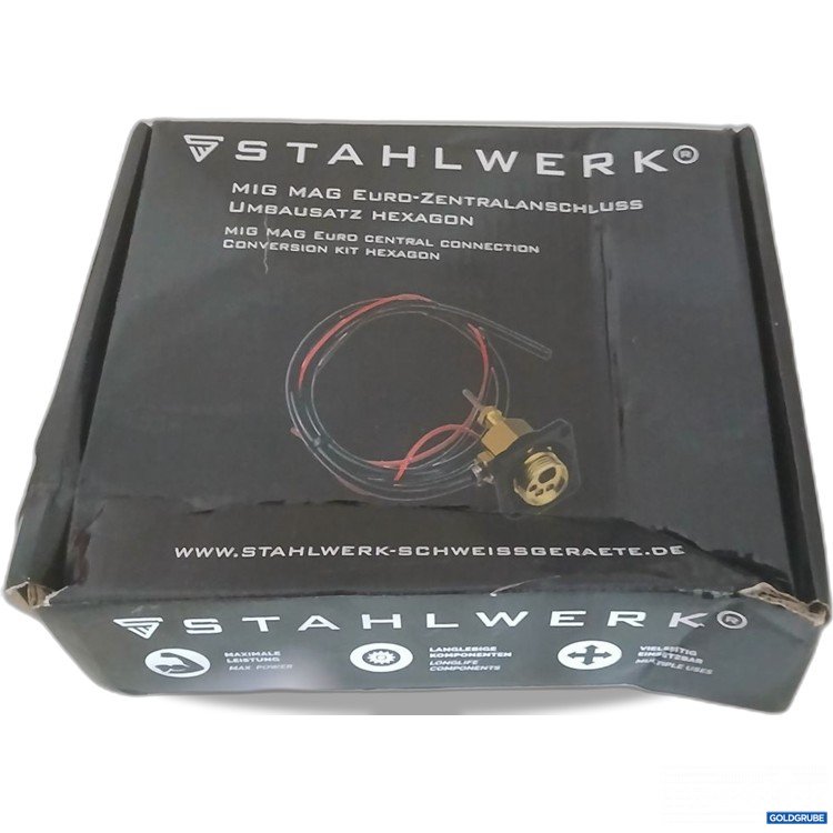 Artikel Nr. 932978 Artikel Nr. 932978: STAHLWERK MIG MAG Euro-Zentralanschluss Umbaukit Hexagon
