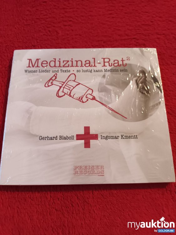 Artikel Nr. 937978 Artikel Nr. 937978: CD, Originalverpackt, Medizin Rat