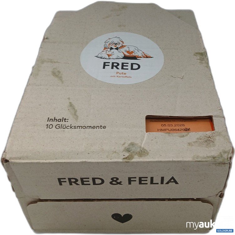 Artikel Nr. 958978: Fred & Felia Pute mit Kartoffeln 10x390g