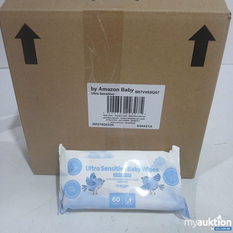 Artikel Nr. 992978: Amazon Baby ultra sensitive wipes 18x60Stk 