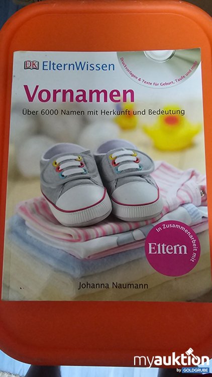 Artikel Nr. 396979: Vornamen Buch inkl CD Rom mit Druckvorlagen für Geburt, Taufe usw.
