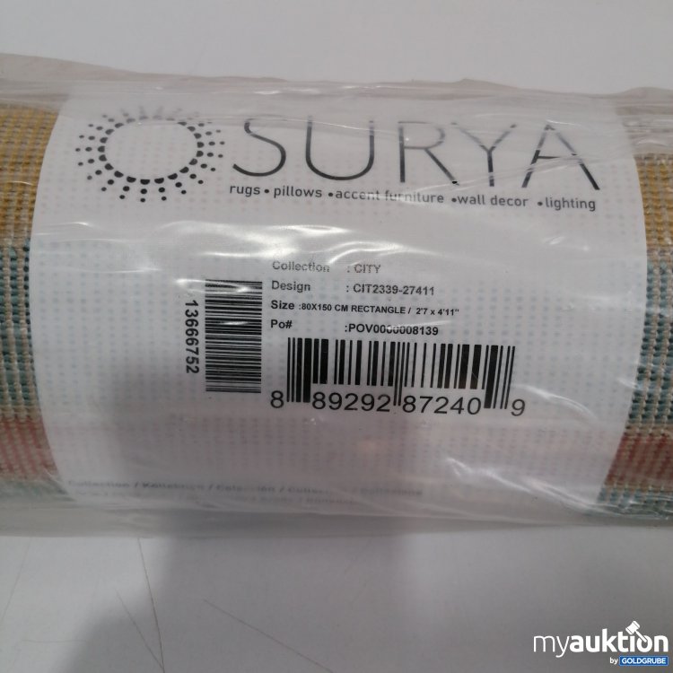 Artikel Nr. 438979: Surya Teppich City 80 breit, bunt